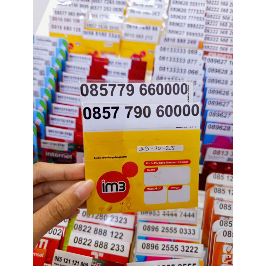 NOMOR CANTIK INDOSAT KWARTET 0000
