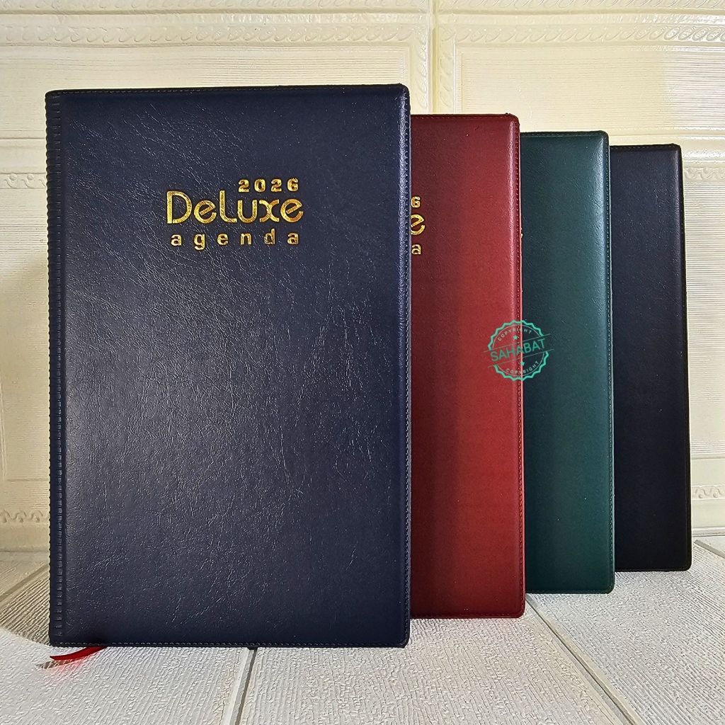 

BUKU AGENDA KERJA DELUXE 2026/AGENDA TERBARU 2026 KERTAS PUTIH/COVER TERSEDIA DALAM 4 WARNA