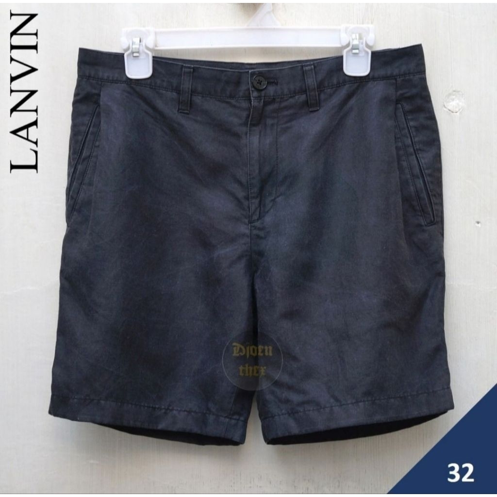 LANVIN Celana Pendek Black