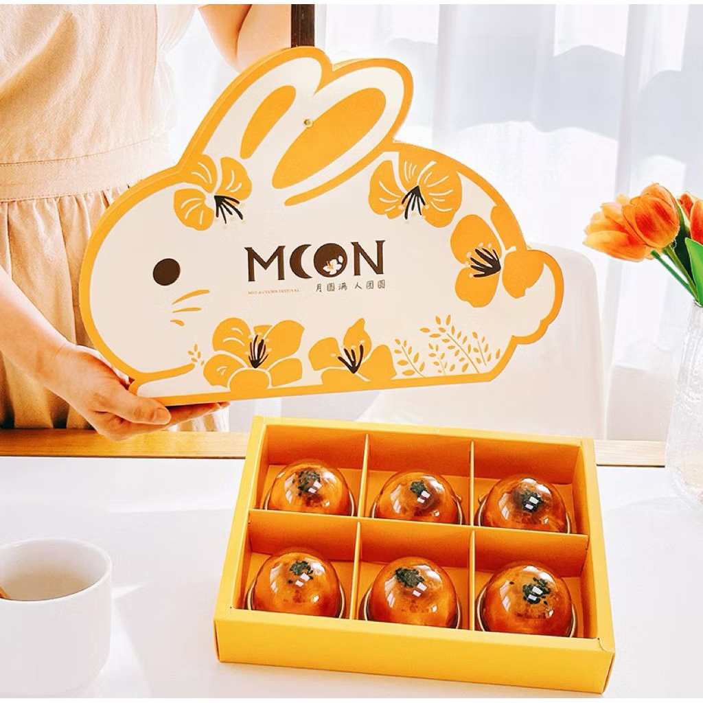 

Box Mooncake Cute Rabbit Kotak Mooncake Kotak Kue Bulan Premium