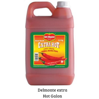 

SAUS SAMBAL & SAUS TOMAT DELMONTE KEMASAN GALON