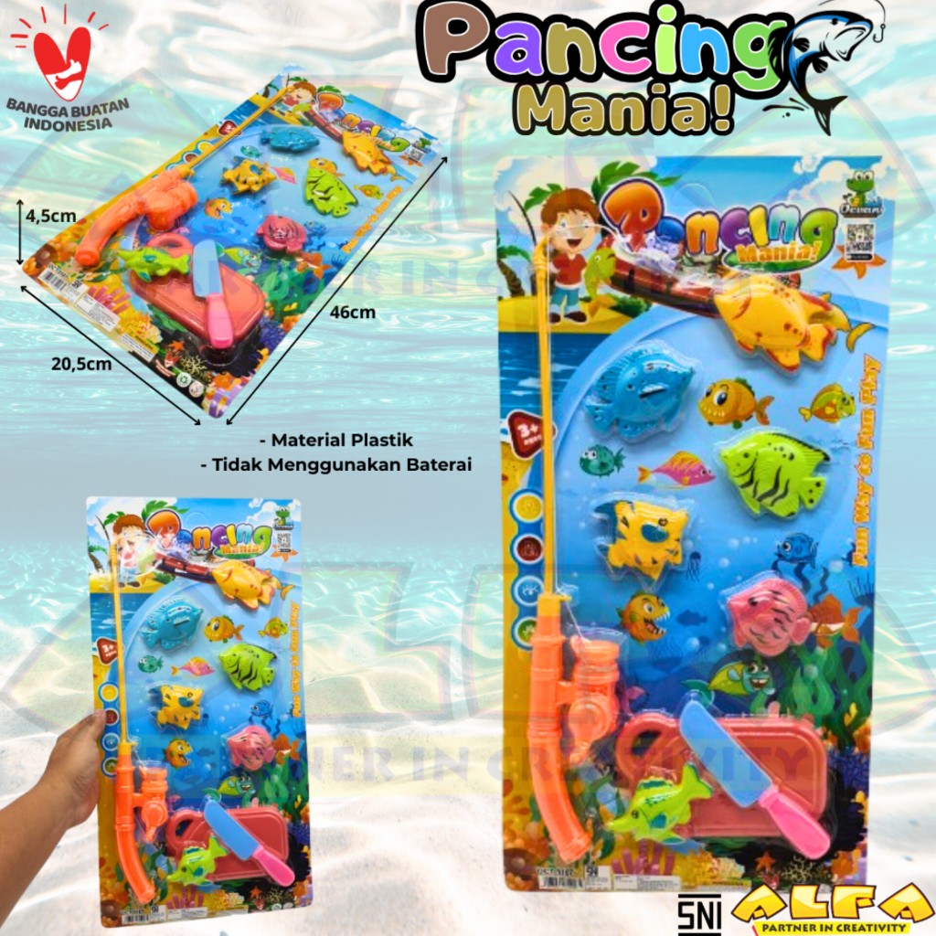 Toko Mainan ALFA Pancingan Pancing Mania OCT-3107