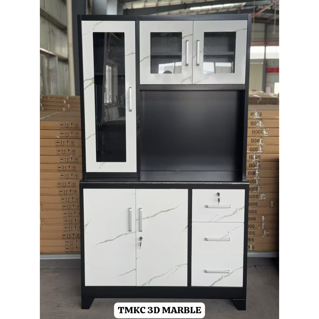 Lemari Dapur Kabinet Plat Besi Import