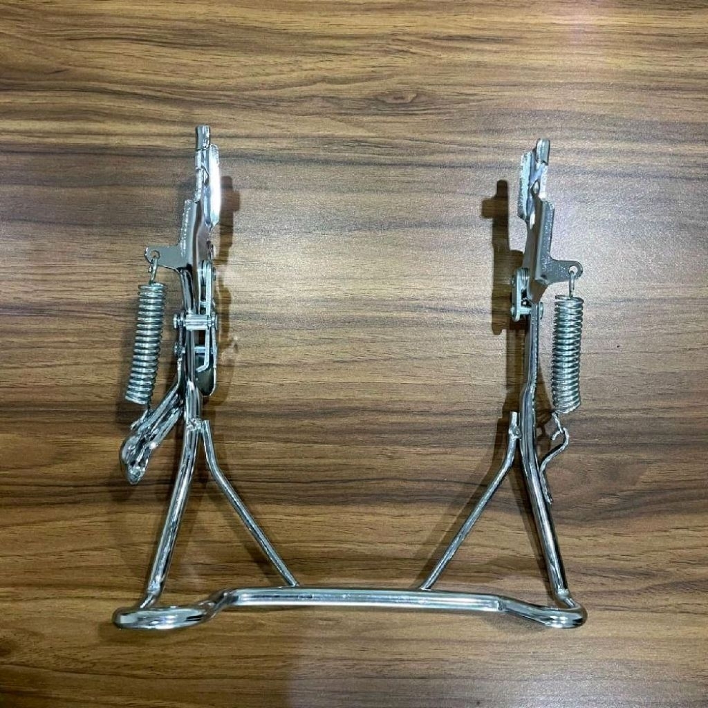 standar dua standar tengah sepeda listrik standar kunci