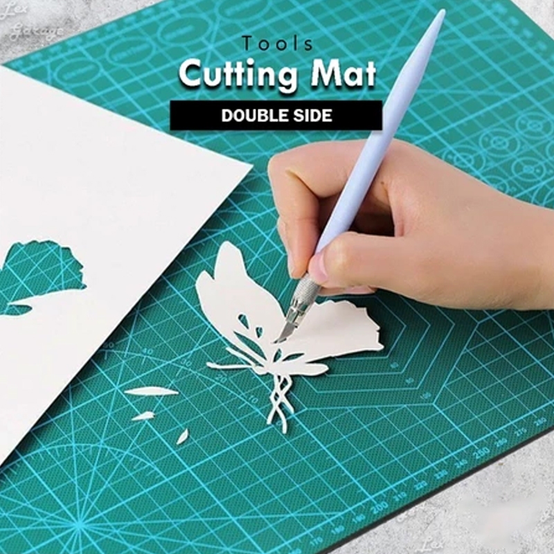 

Cutting Mat Board Alat DIY Ukuran A3/A4, PVC Self Healing Anti Rusak, Cocok untuk Craft & Scrapbook, Kualitas Premium