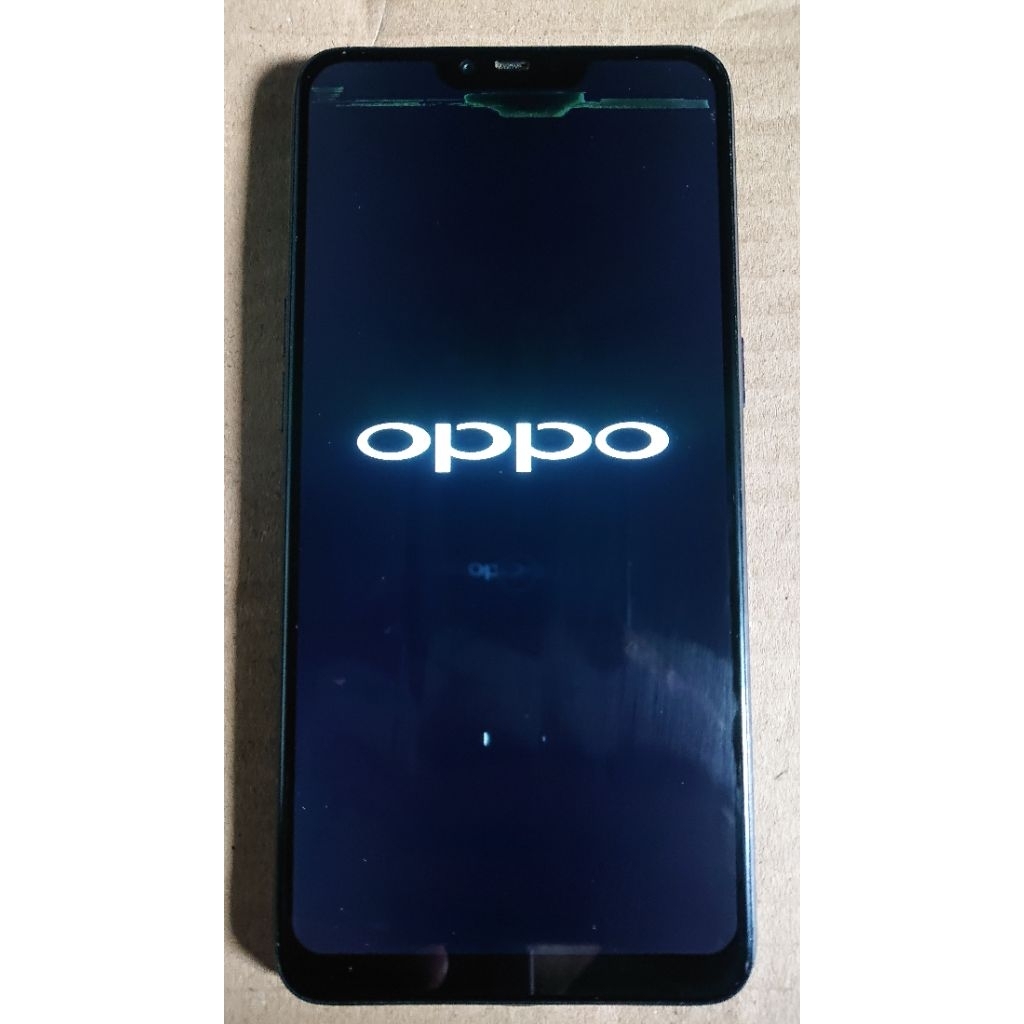 Oppo a3s mentok logo