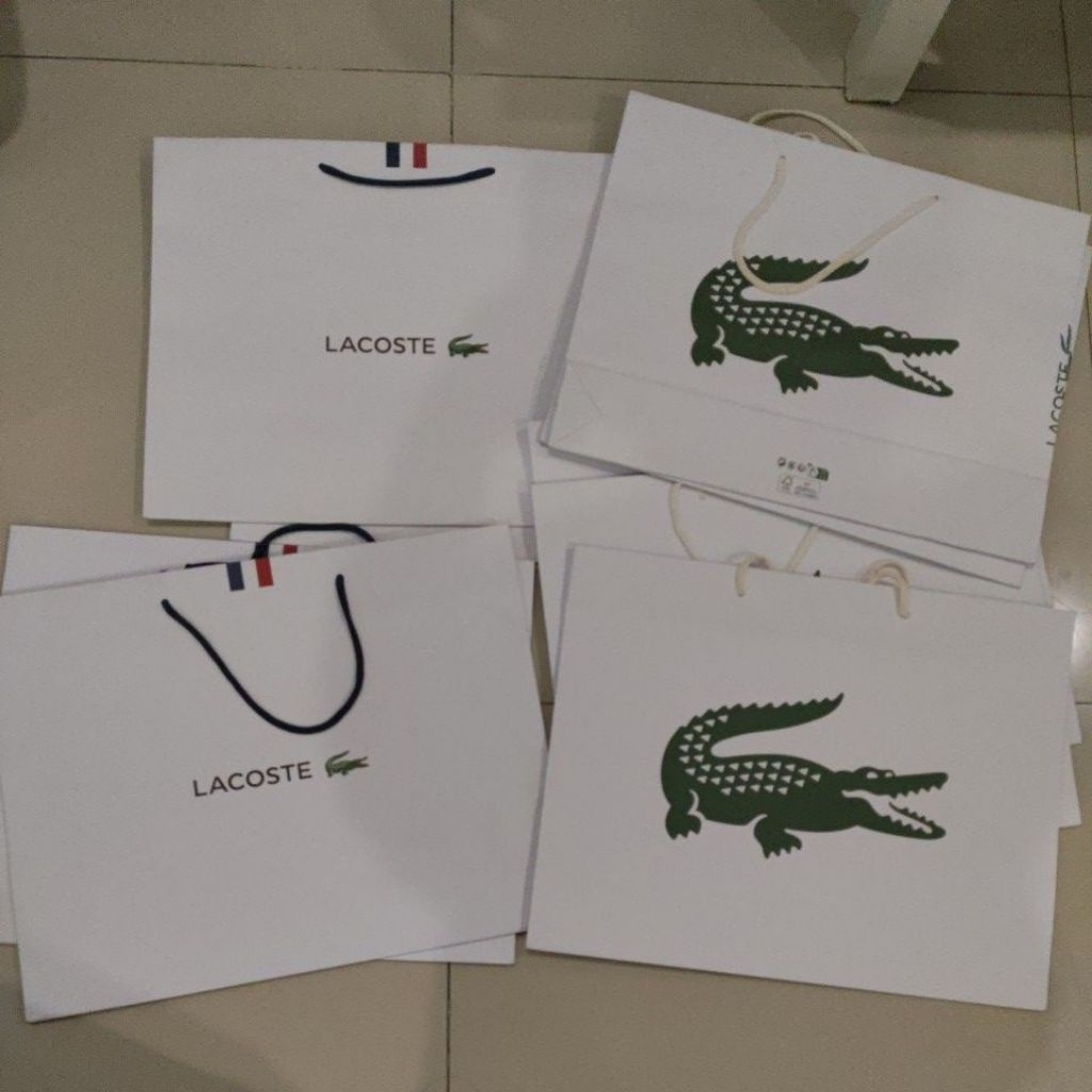 

paperbag lacoste