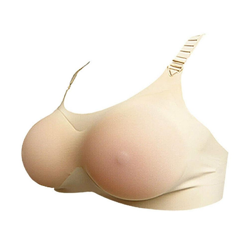 Realistic Fake Boob False Breast E Cup Silicone / Silikon Bra Cancer
