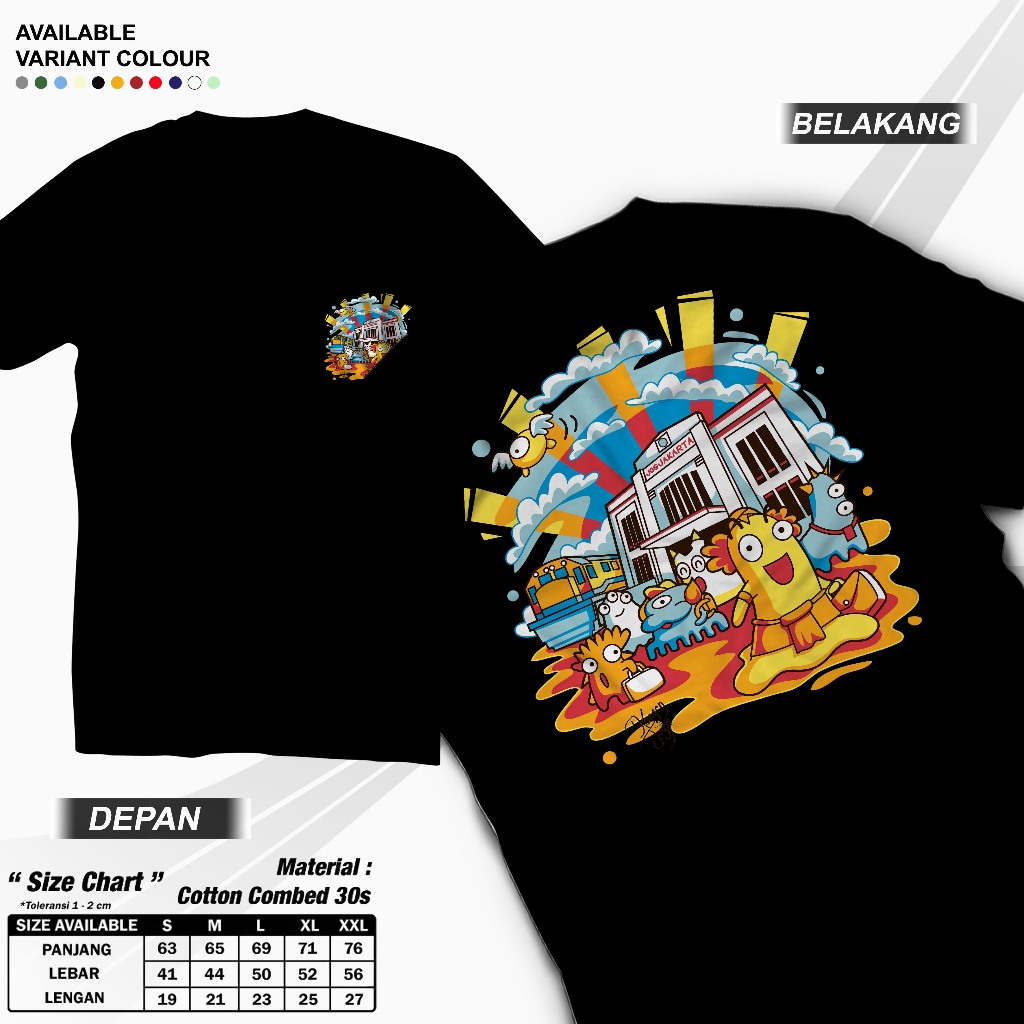 Kaos Jogja Asli Merek Kota Jogja T-shirt ( Kaos Jogja Motif Terlaris Di Jogja )