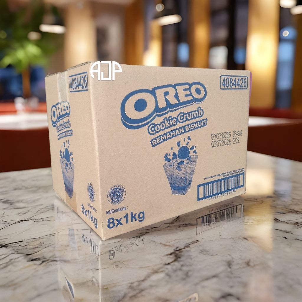 

Oreo Cookies Crumb / Biskuit Oreo Remahan | 1 Dus (8 x 1 kg)