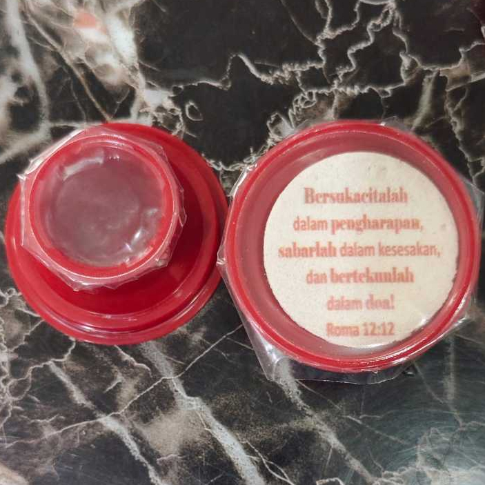 

Anggur + hosti perjamuan kudus 4,5cm 1 Dus isi 80PCS & 50PCS