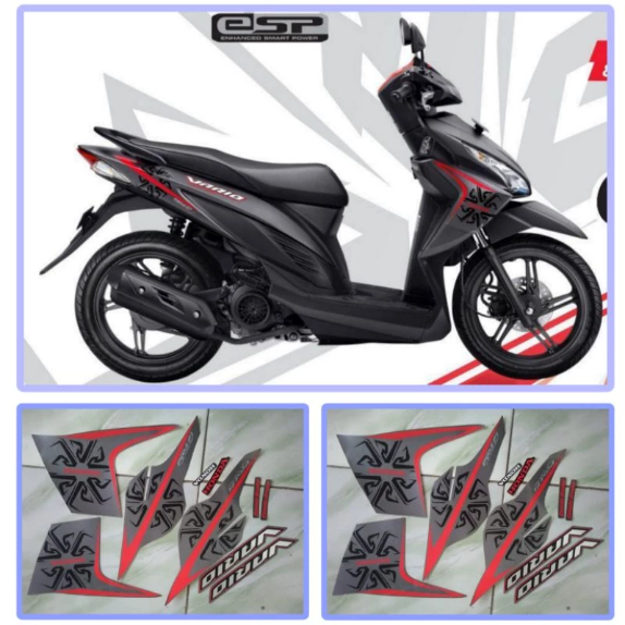Stiker Striping Motor Vario ESP 2018 | Stiker Body Vario 2018 Full Set