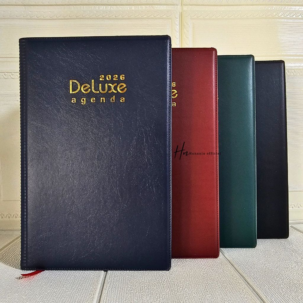 

BUKU AGENDA KERJA DELUXE TERBARU 2026 KERTAS PUTIH TEBAL/BUKU AGENDA TAHUN 2026
