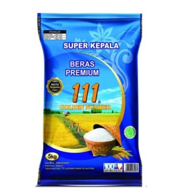 

Beras Premium Golden Number 111 @5 Kg