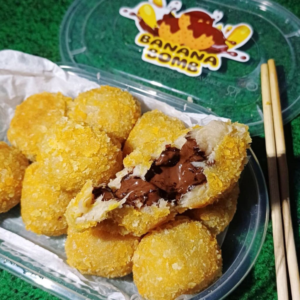 

Banana Bomb Isi Coklat Leleh ( isi 10 )