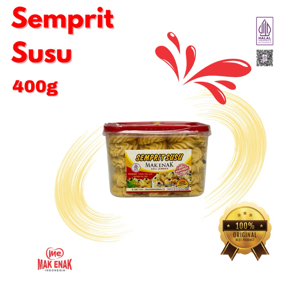 

SEMPRIT SUSU 400 GRAM | MAK ENAK INDONESIA | MASJID AL FAWWAZ BAROKAH