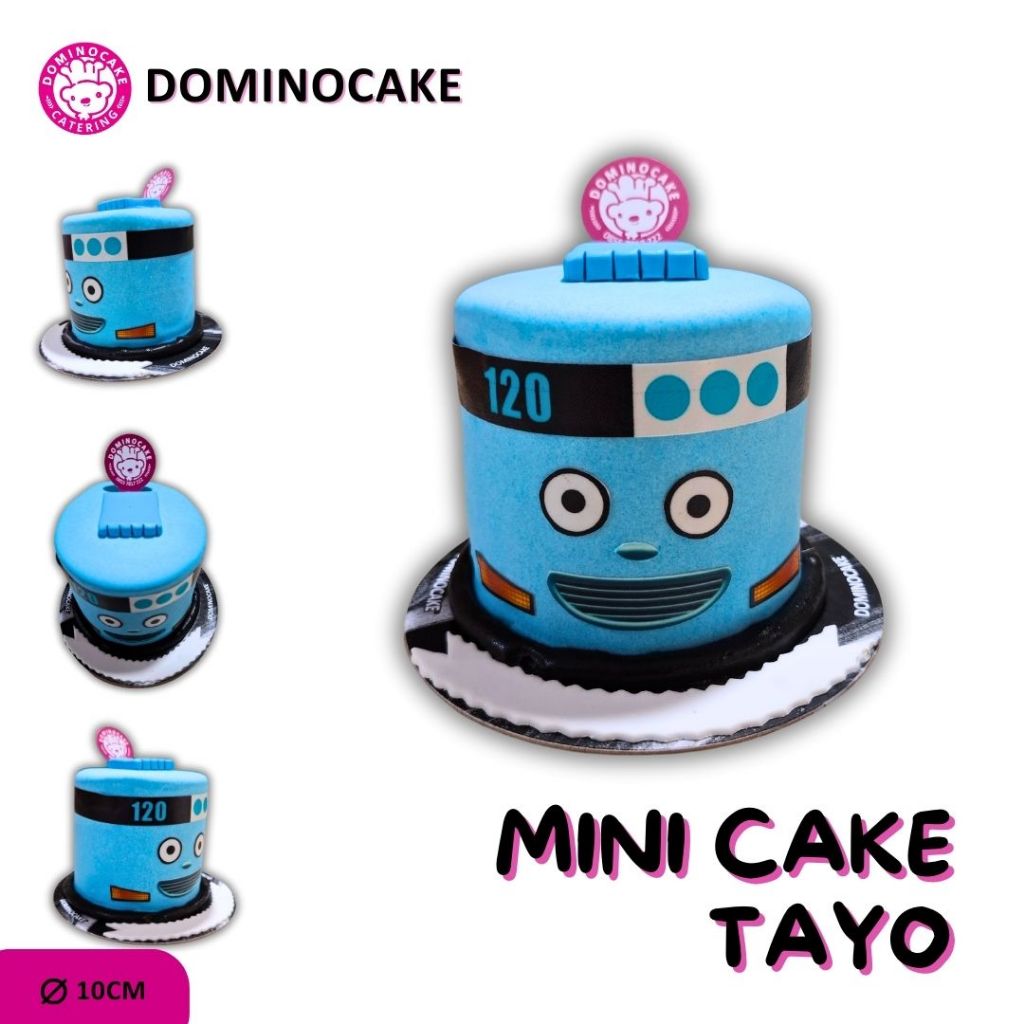 

Dominocake | Kue Ulang Tahun Mini Tayo The Little Bus Diameter 10 cm