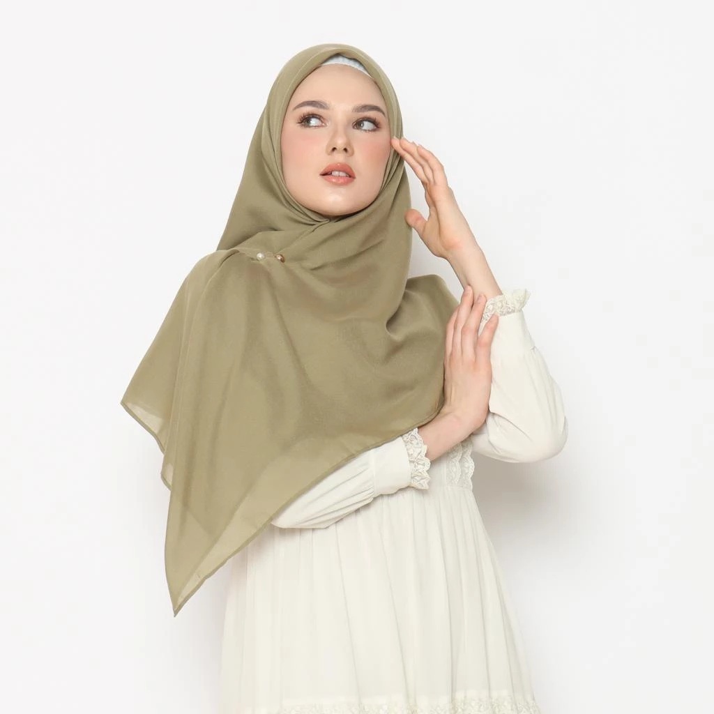 Hijab Segi Empat - Original Buena Fe SUPERFINE VOAL 120x120