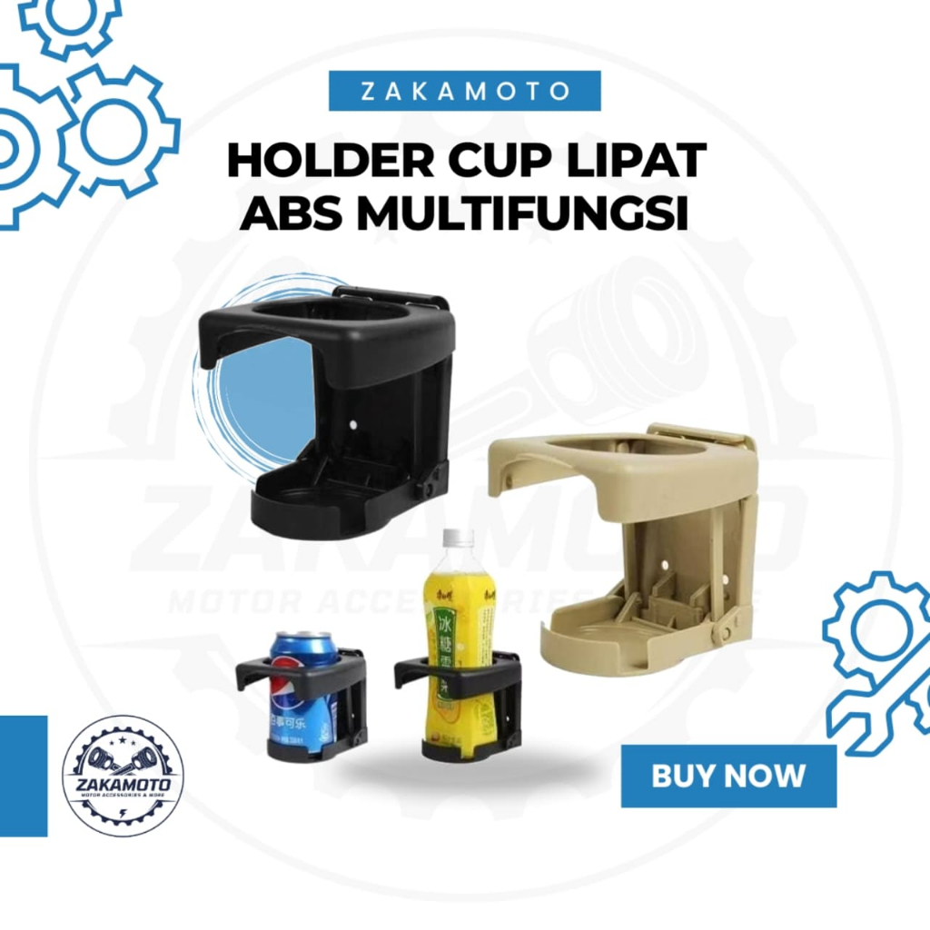 Cup Holder Mobil Lipat ABS Plastik 500 ml – RL-328