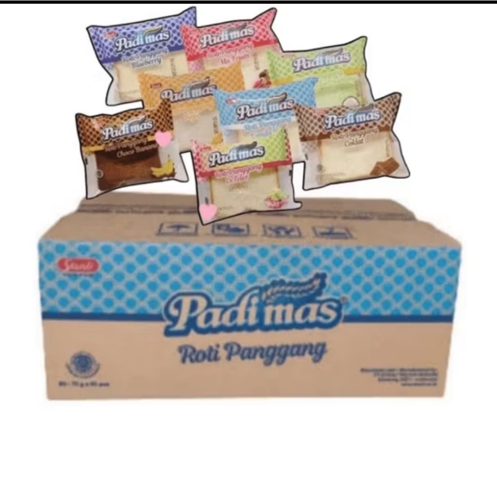 

Padimas Roti Panggang 65 Gram Paket isi 5 Pcs