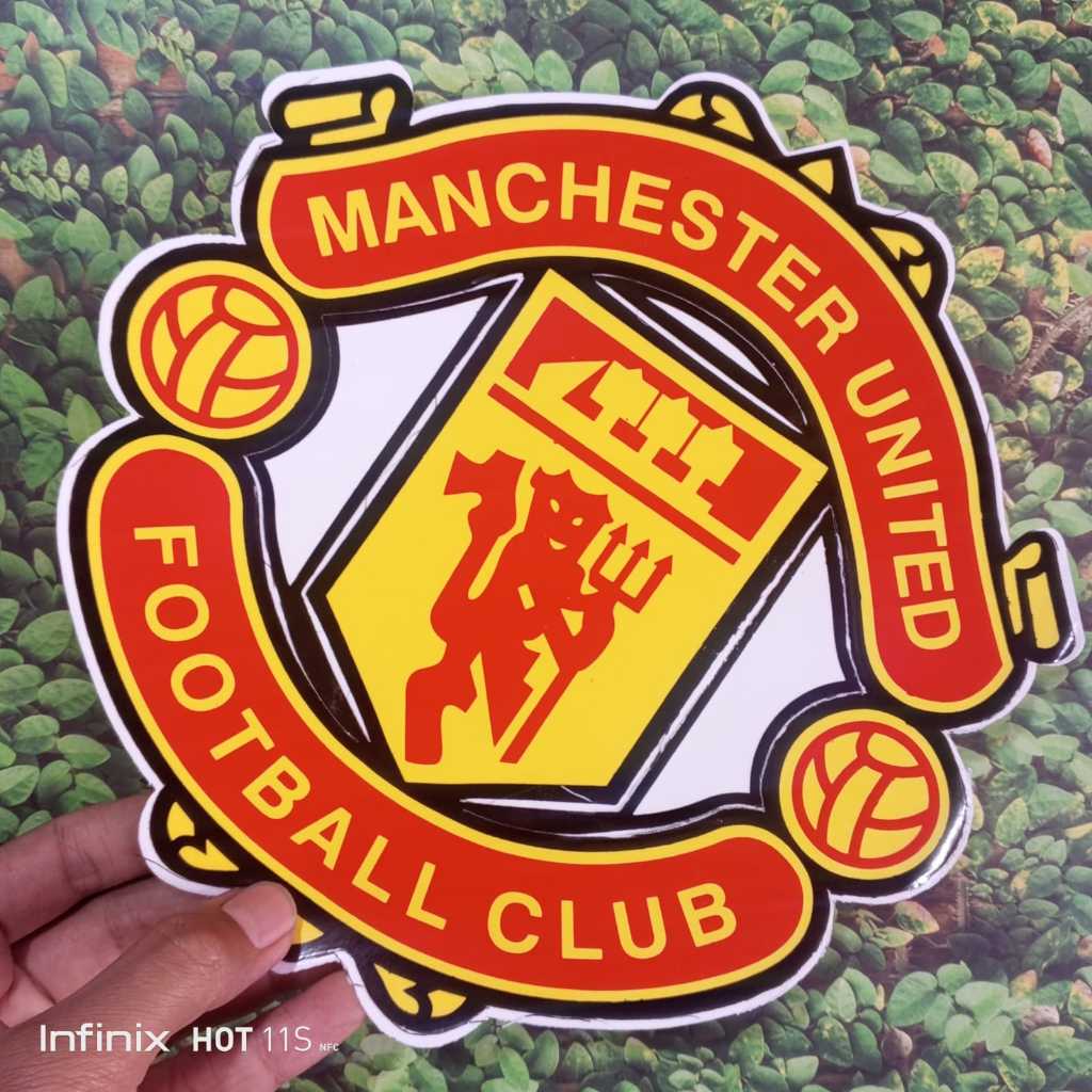 

Stiker Manchester City / MU / The Red Devils Ukuran Besar / Stiker Klub Bola / Club Sticker / Stiker Mobil Motor