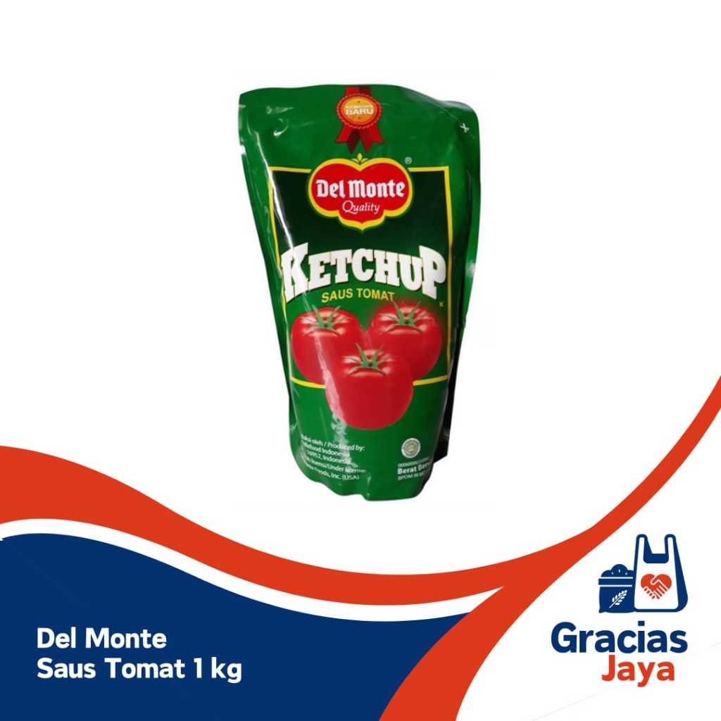 

Delmonte Saos Tomat Saos Extra Hot Chili Pouch 1000gr /1 kg