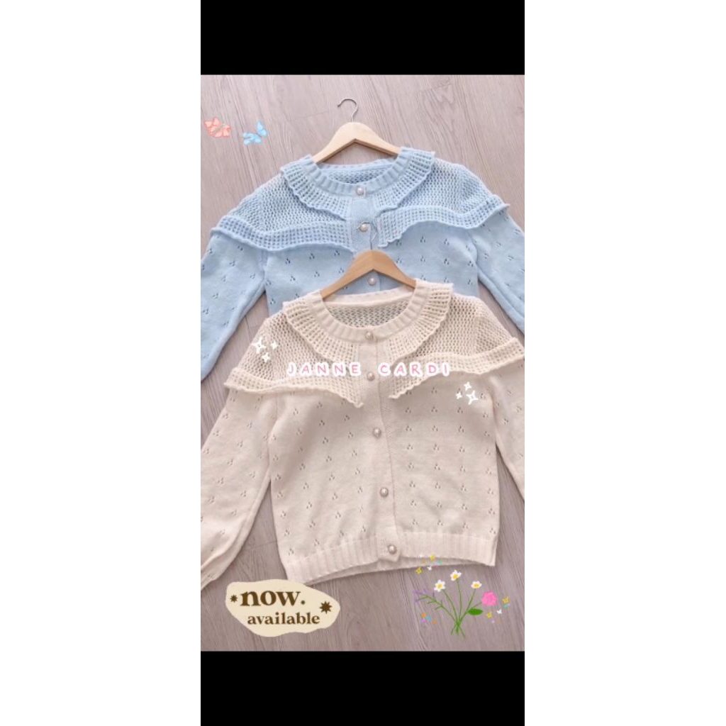 Cardigan knit import