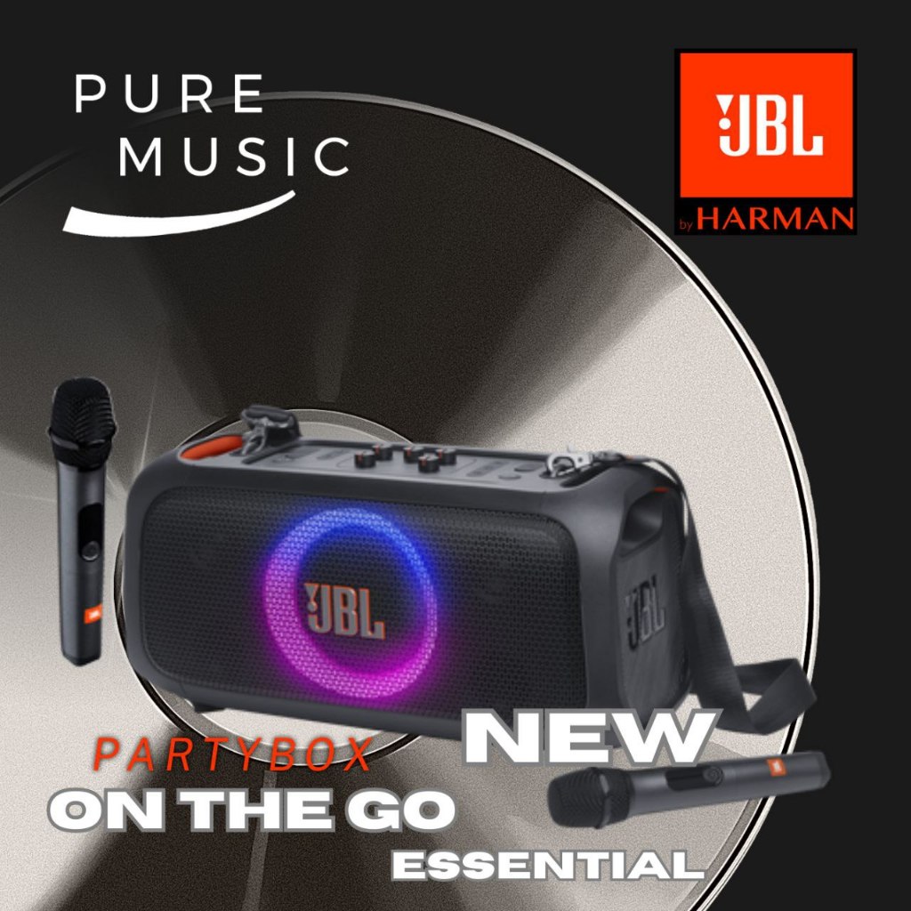 READY JBL Partybox On The Go ESSENTIAL karaoke Party Box Onthego ori Garansi IMS