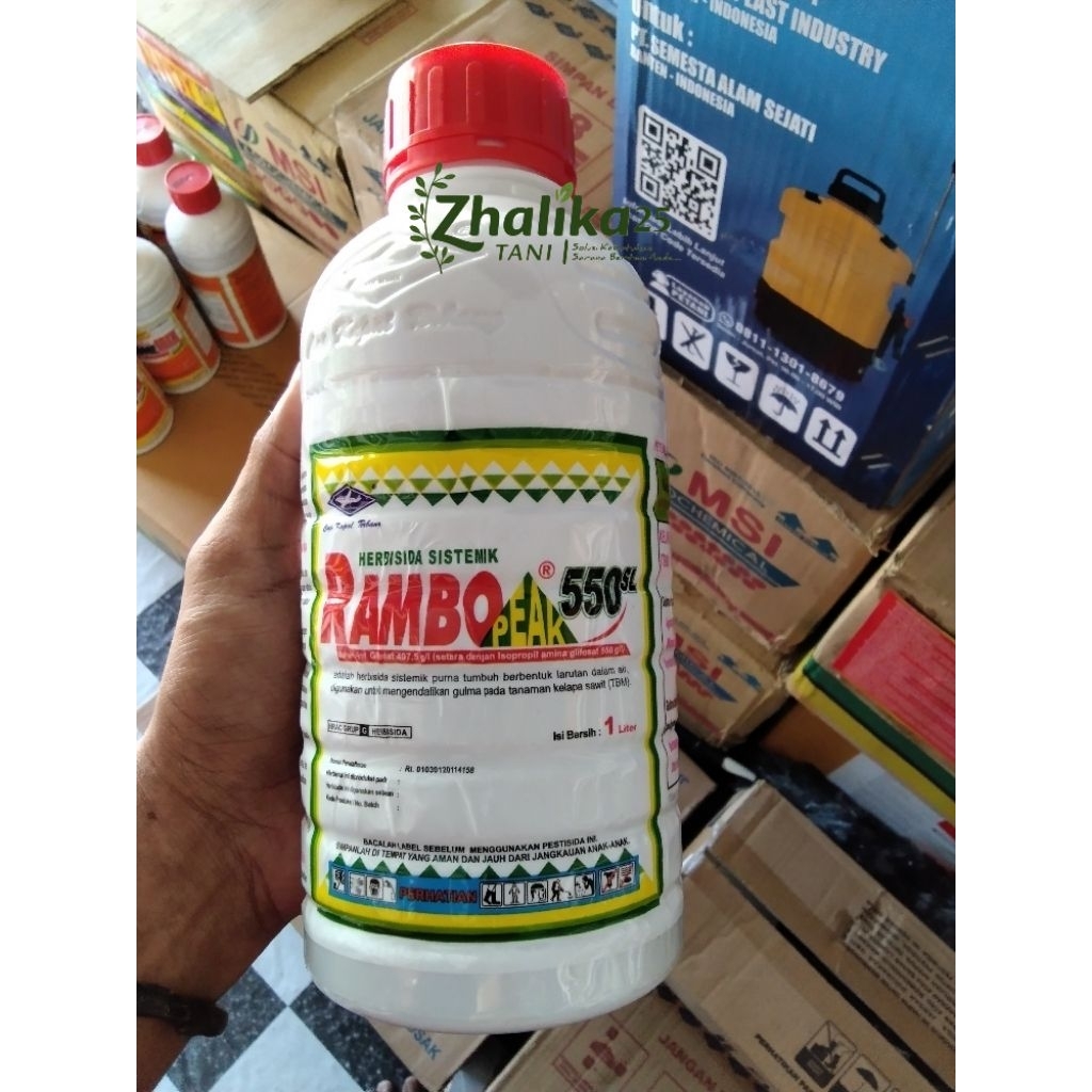 Rambo Peak 550SL, Herbisida Sistemik 1 Liter