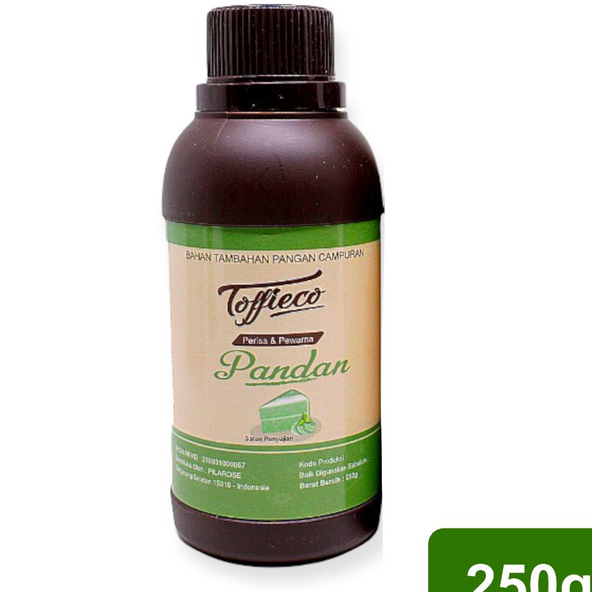 

Toffieco pasta pandan kemasan 100gr