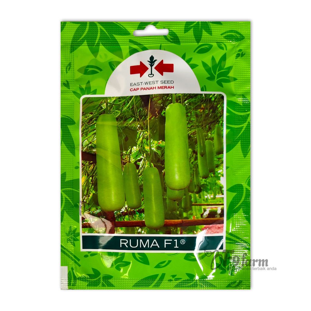 Benih Bibit Labu Air Ruma F1 30 Biji Cap Panah Merah