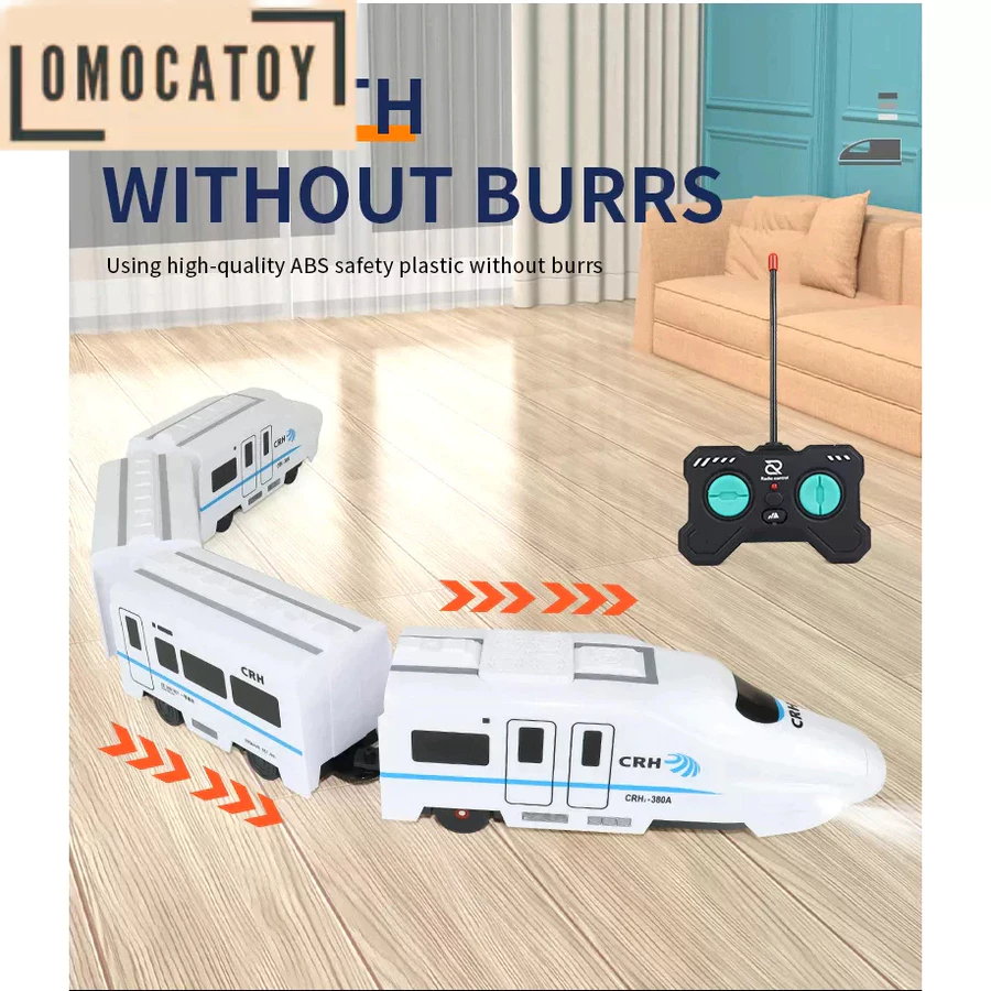 Mainan Kereta Api Remote Control Dengan Kecepatan Tinggi  Mainan Untuk Kado Anak-Anak