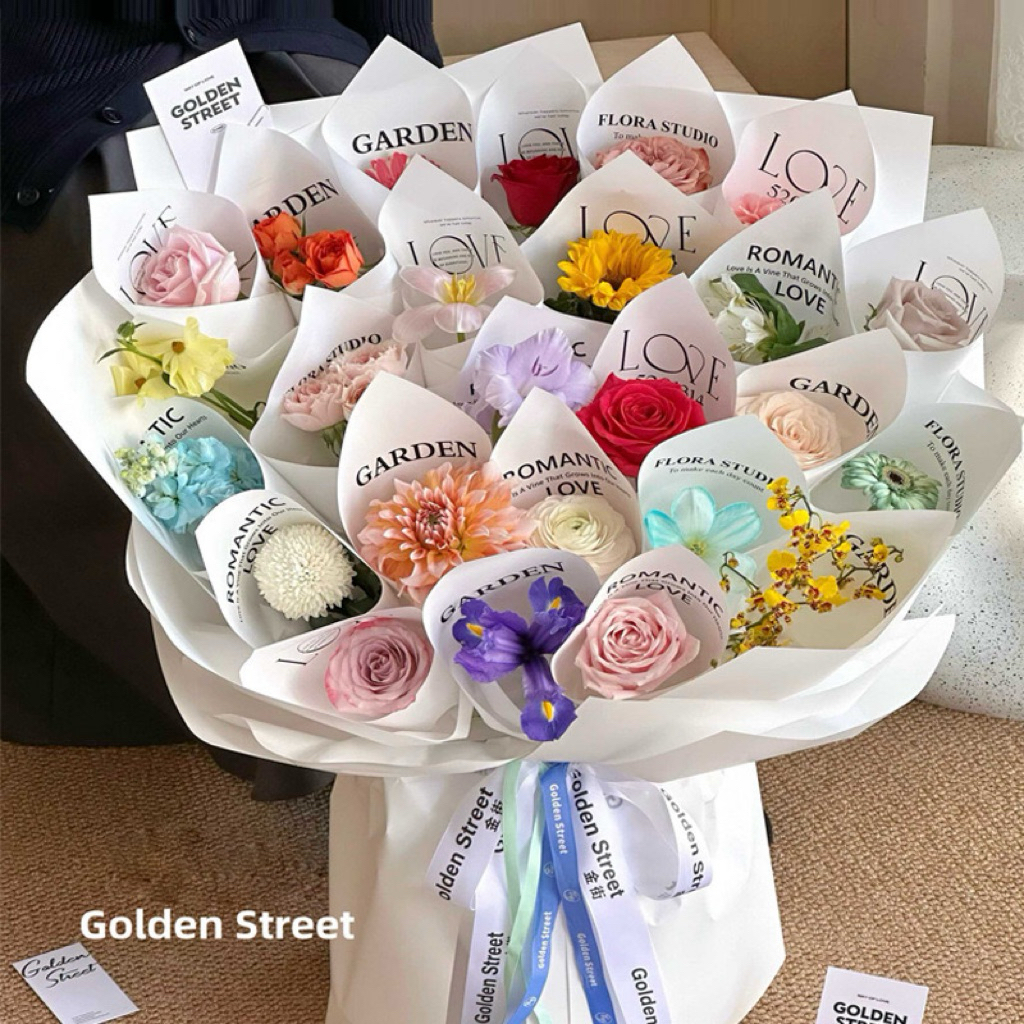 

[08021] Waterproof Cellophane Flower Paper Wrap / Kertas Buket Bunga Anti Air Cellophane