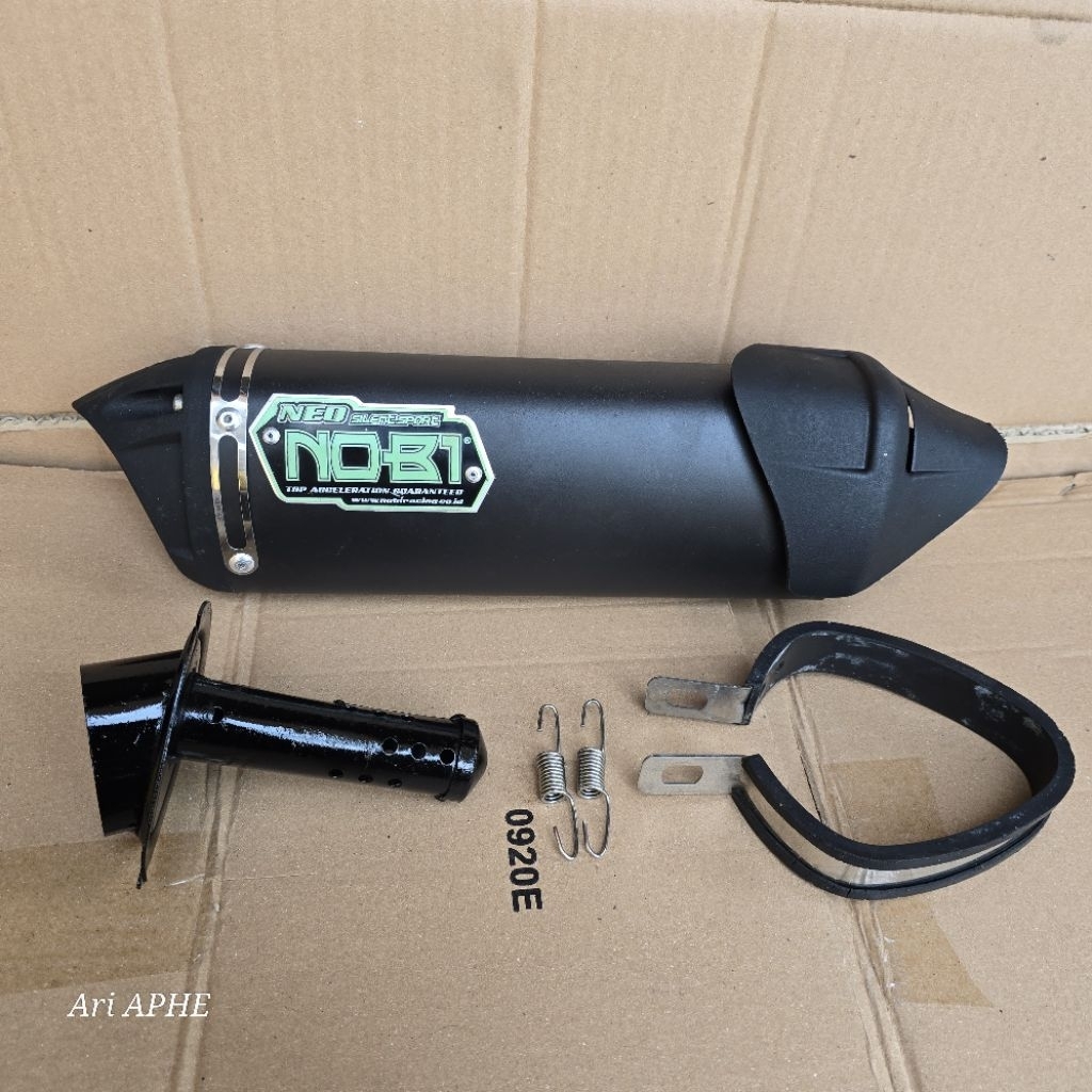 slincer silincer knalpot NOBI NOB1 NEO SILENT original 38mm