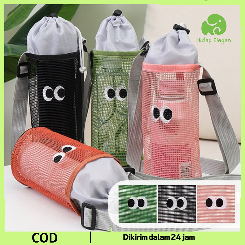 Holder Botol Minum Tas Sling Tumbler Tas Botol Air Tali Tas Botol Adjustable Tempat Botol Gendongan 