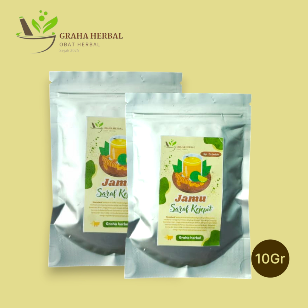 

JAMU HERBAL SARAF KEJEPIT 10g