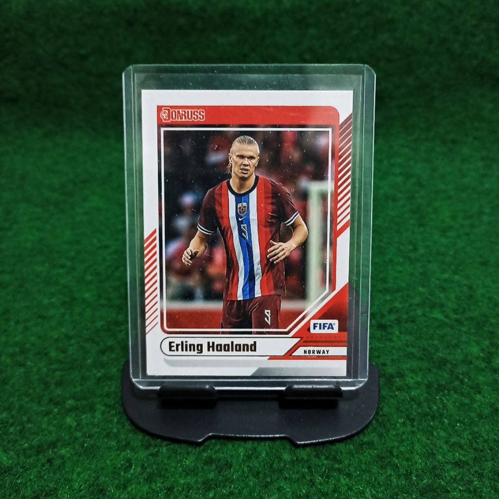 KARTU BOLA ERLING HAALAND NORWAY PANINI DONRUSS 24/25