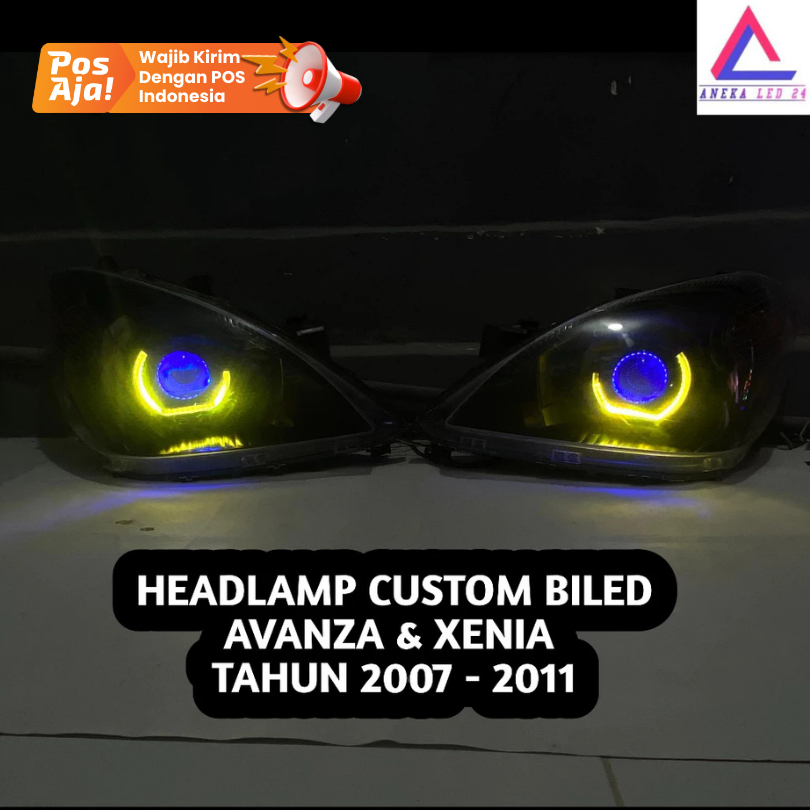 Headlamp Avanza Xenia 2007-2011 Headlamp Biled Projie Avanza Xenia 2007-2011