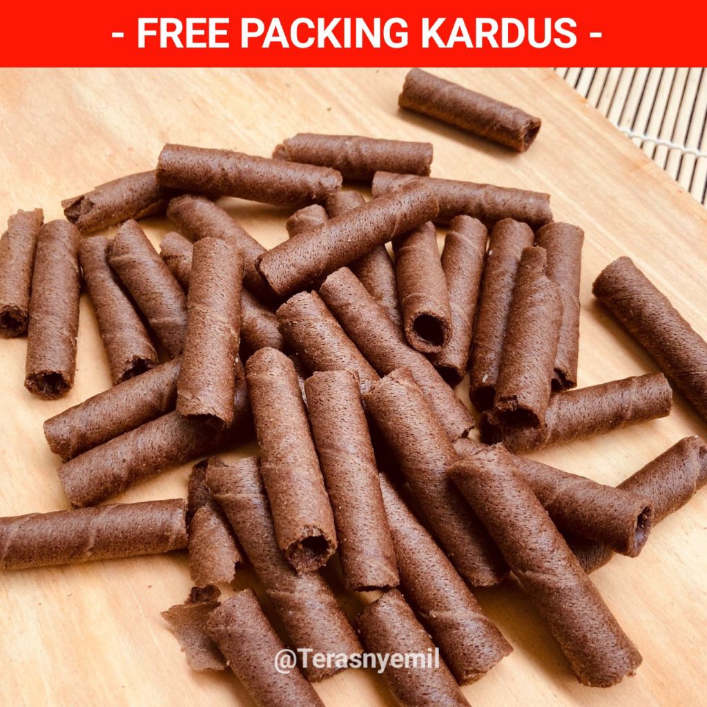 

Astor Cokelat 125 Gram Snack Kiloan Wafer roll cemilan camilan manis pedas asin gurih