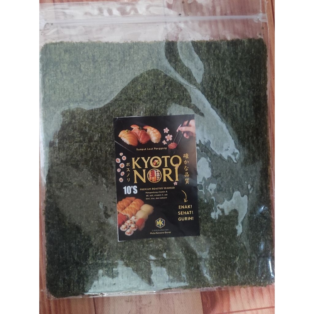 

Kyoto Nori 10s/lembar enak