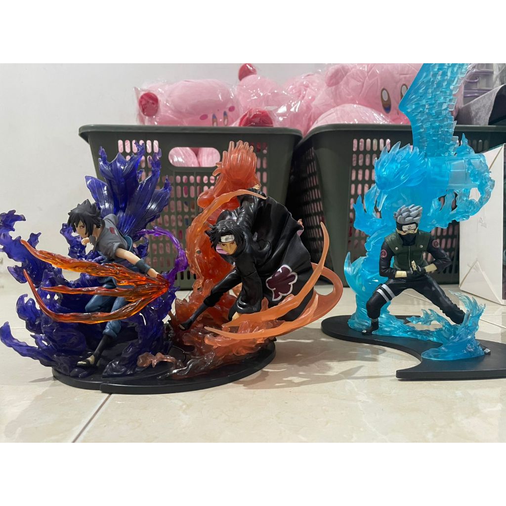 FZO Sasuke FZO Itachi FZO Kakashi Figure Sasuke Figure Itachi Figure Kakashi 20-25cm New