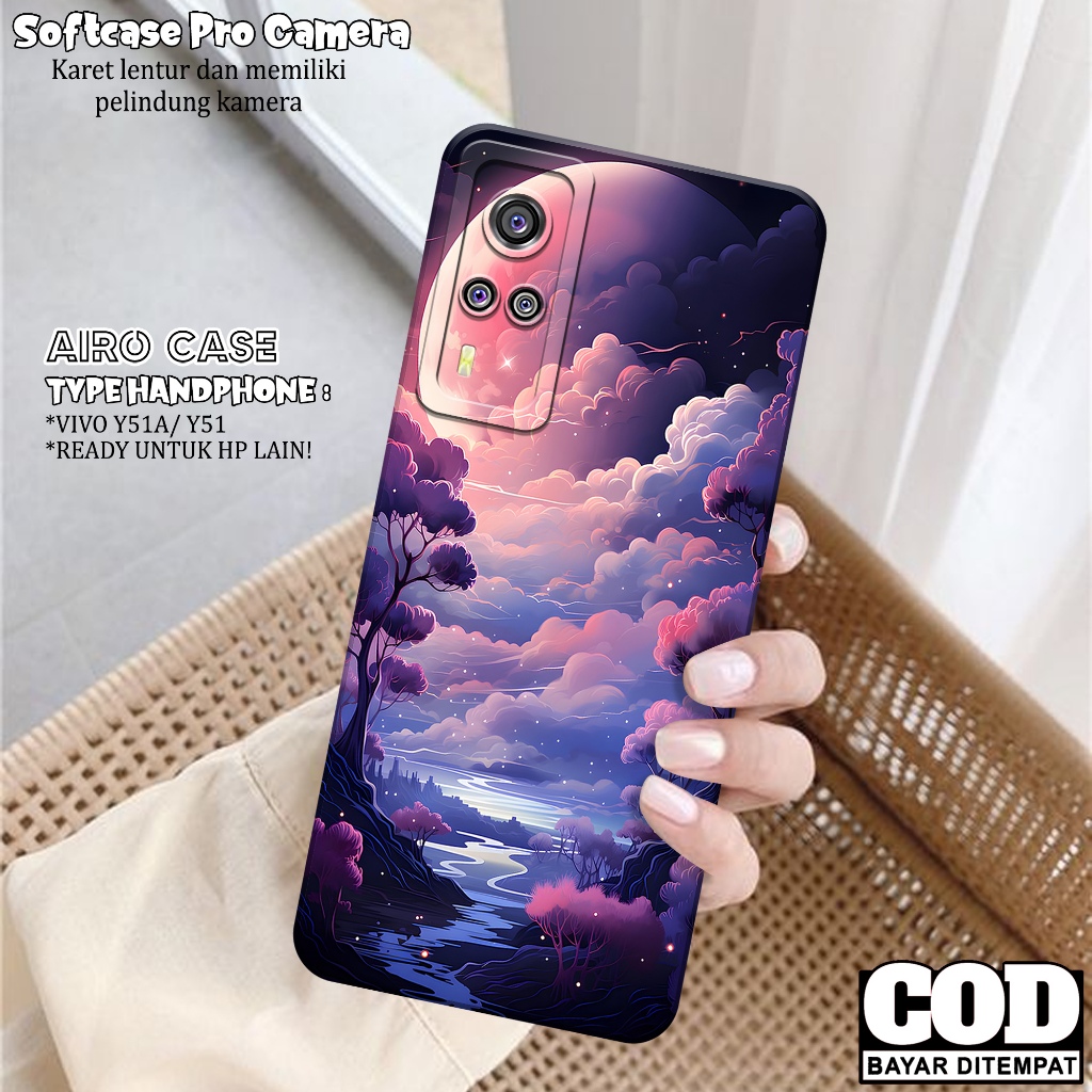 Softcase VIVO Y51A/ Y51 Terbaru Case VIVO Y51A/ Y51 Terbaru Fashion Case MIX Casing VIVO Y51A/ Y51 K