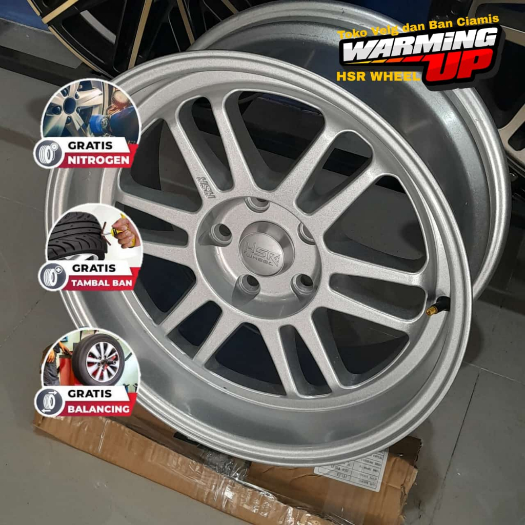 Velg Racing Rpf Ring 17 Mobil HSR Wheel Bly || Velg HSR Wheel Bly 17 Inch Untuk Mobil Reborn Terios