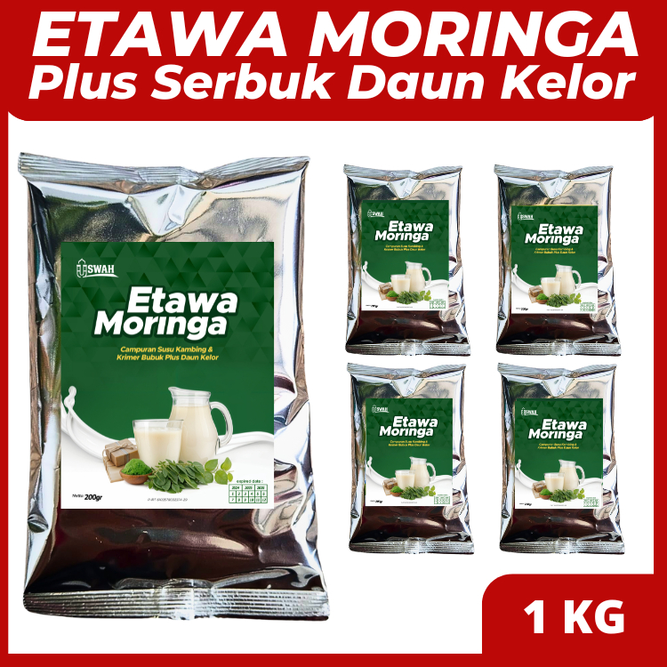 

SUSU KAMBING ETAWA USWAH MORINGA PLUS KELOR HERBAL ASLI OBAT LAMBUNG GERD PARU PARU