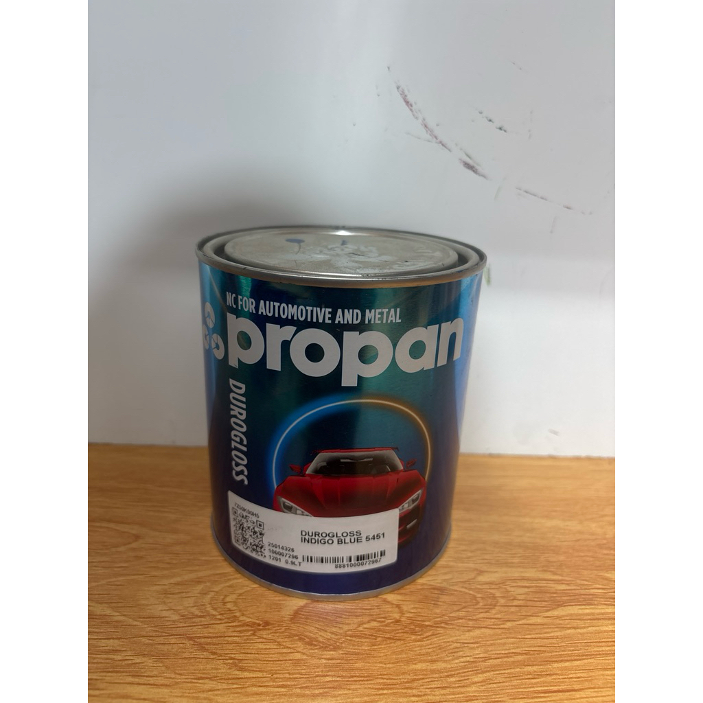 propan durogloss-5451-indigo blue-cat duco -nc,cat kayu,cat besi,biru,biru tua,biru muda,durogloss,p
