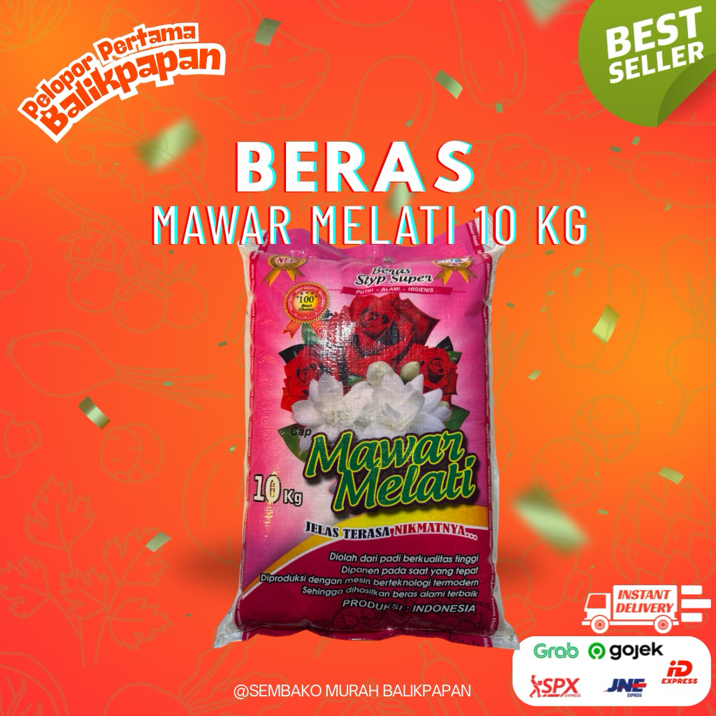 

beras mawar 10 kg