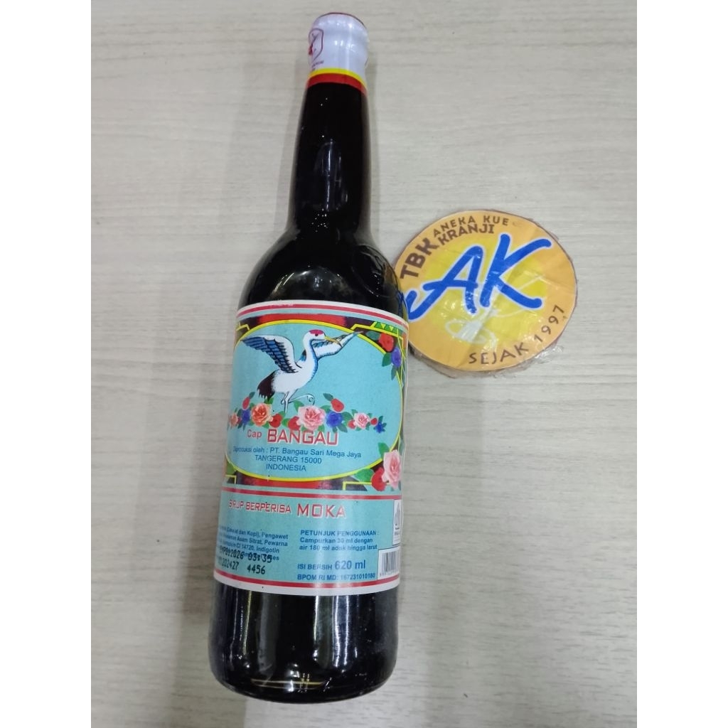 

SIRUP BANGAU MOKA / SIRUP CAP BANGAU MOKA 1KARTON ISI 12PCS