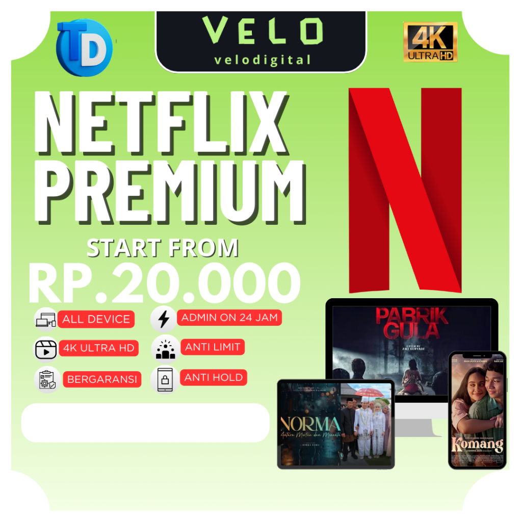 Netflix Premium 10 Hari - 3 Bulan Aman dan Amanah 100%#i