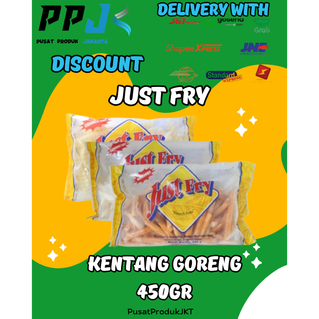 

Just Fry Kentang Goreng 450Gr