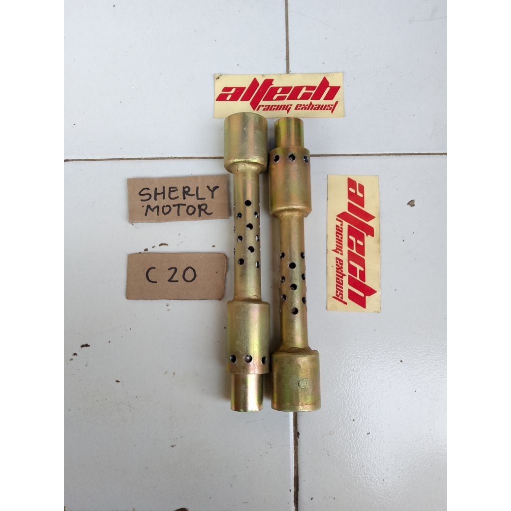saringan knalpot altech c20 Yamaha RX-King sudah PNP altech/boban